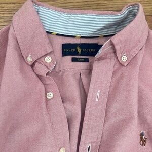 Ralph Lauren Rose Colored Oxford Button Up